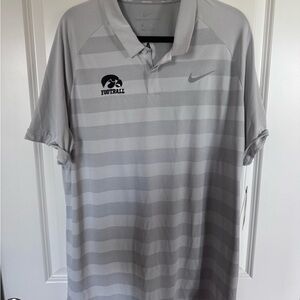 Iowa football Nike golf polo